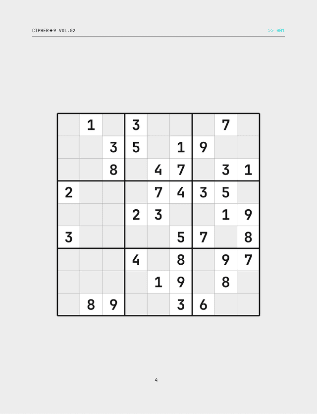 Deep Run puzzle page