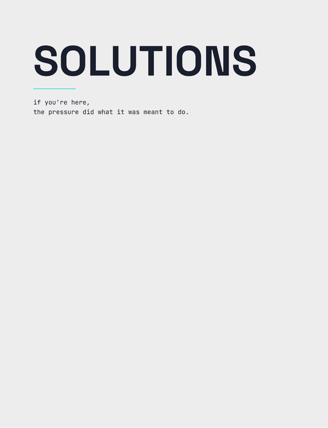 Deep Run solutions