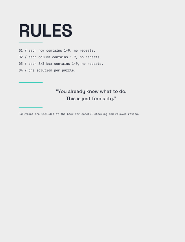 DAILY FLOW rules