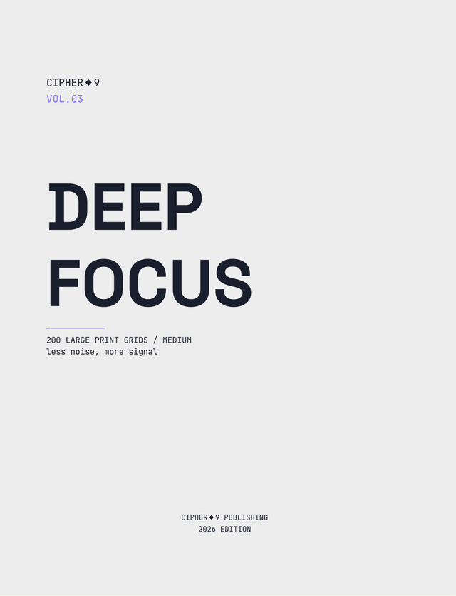 DEEP FOCUS title page
