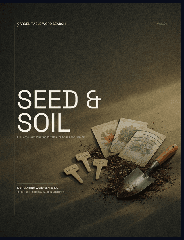 Seed & Soil cover
